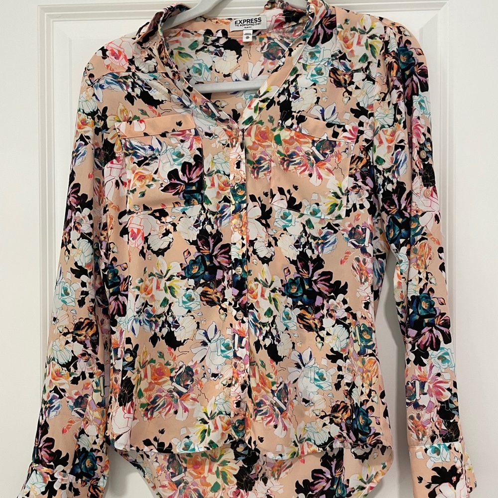 Express Floral Blouse - Multicolor